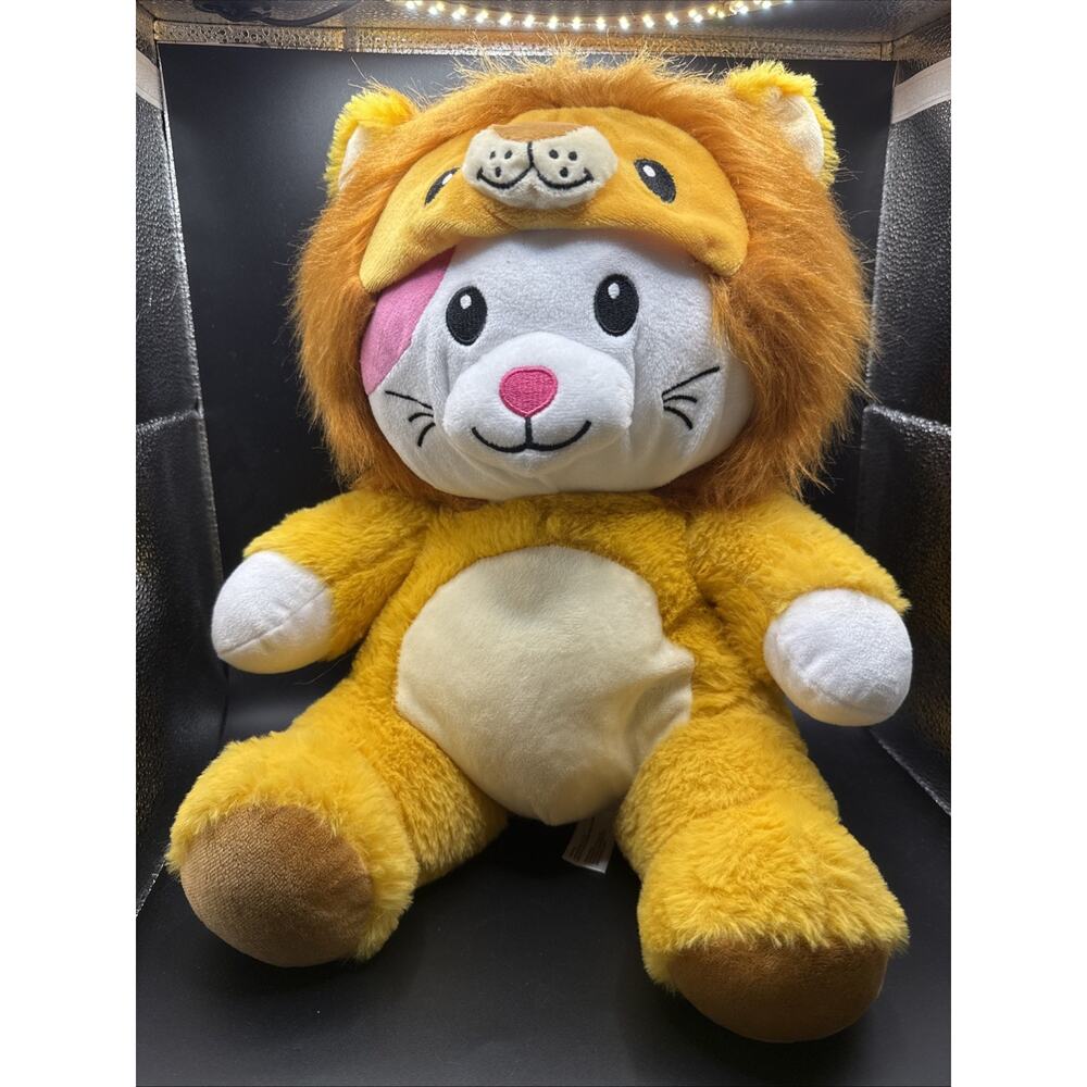 Disguisimals WHISKERS the Lion Cat Plush Peek-A-Boo Toys 14.5”